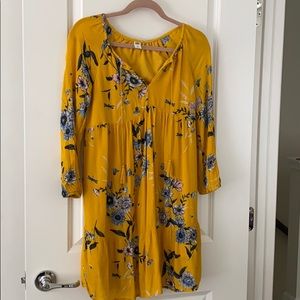 Old navy yellow dress